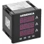 Амперметр цифровой щитовой трехфазный DO RS-485 96х96мм LED GENERICA