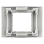 Рамка+суппорт на 2 модуля (1 пост) C-Line