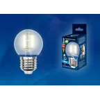 Лампа светодиодная LED 6вт 200-250В шар матовое 500Лм Е27 3000К Sky филамент