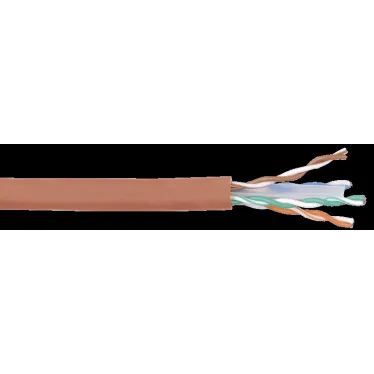Витая пара U/UTP кат 6 4x2х23AWG solid LSZH 305м оранжевый