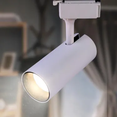 Светильник трековый однофазный TR5-10 COB WH 10 ватт 4000К 700Лм белый