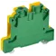 Колодка клеммная CTS-PEN земля 6мм2 желто-зеленая IEK