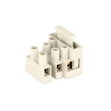 Клеммник-держатель 2р+1 ПВ 450V 32А 4мм.кв