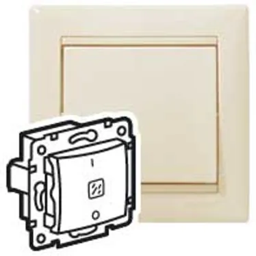 Выключатель двухполюсный индикация Valena 10 AX 250В АС слоновая кость