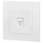 Розетка RJ45, Эра Elegance, белый, 14-3107-01