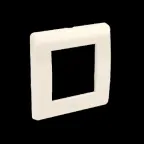 BRAVA Рамка 2 модуля бежевая