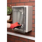 Бокс пластиковый с монтажной платой прозр. дверь 400х300х170 мм IP65 PROxima