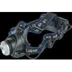 Фонарь светодиодный NPT-H15-ACCU 5Вт CREE XP-E LED аккумуляторный налобный пластик