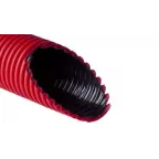 Труба гибкая двустенная ПНД/ПВД 90мм красная (50м)