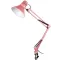 Настольный светильник N-121-E27-40W-P Е27 на струбцине розовый