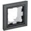 BRITE Рамка 1 пост IP44 РУ-1-БрЧ-44 черный