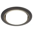 Светильник встраиваемый под лампу GX53 KL35 SBK (к) черный матовый