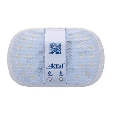 Светильник светодиодный Персей 8Вт, 8 00Лм, 220В с оптико-акустическим датчиком, многорежимный, регулировка акуст. датчика и времени свечения, защита от краж, антивандальный