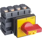 ВЫКЛЮЧАТЕЛЬ-РАЗЪЕДИНИТЕЛЬ 4P 80A IP20 С КРАСНОЙ РУКОЯТКОЙ НА ДВЕРЦУ 4 ВИНТА 1 ЗАМОК