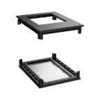 Крыша с фланцем и основание для 19' IT-CQE 600х800. RAL9005