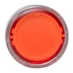 Исполнительный механизм кнопки XB4 красный плоский возвратный без фиксации, с подсветкой