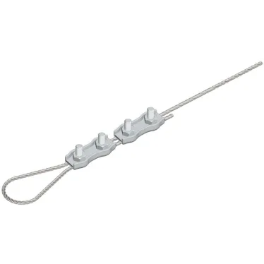 Зажим для троса двойной Duplex (2мм)