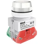 Выключатель кнопочный ВK-30 ABLF диам. 30мм белый 220В