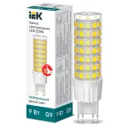 Лампа светодиодная CORN капсула 9Вт 230В 4000К керамика G9 IEK