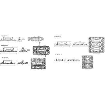 Светильник HB LED 150 D120 5000K G3