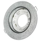 Светильник встраиваемый со светодиодной подсветкой DK LD53 WH GX53 белый