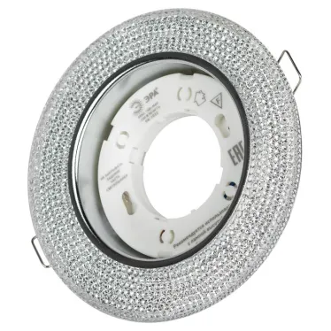 Светильник встраиваемый со светодиодной подсветкой DK LD53 WH GX53 белый