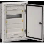 TITAN 5 Корпус металлический ЩРв-24 (1х24) 505х365х130мм IP31 серый (одна дверь)