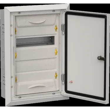 TITAN 5 Корпус металлический ЩРв-24 (1х24) 505х365х130мм IP31 серый (одна дверь)