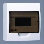 Щит распределительный навесной ЩРн-П-8 IP41 пластиковый прозрачная дверь