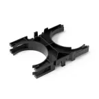 Кластер для двустенных труб d90 мм наборный, двухсторонний