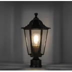 Светильник НТУ-100w на трубу Е27 IP44 черное золото