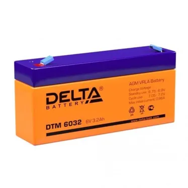 Аккумулятор DTM 6В 3.2Ач