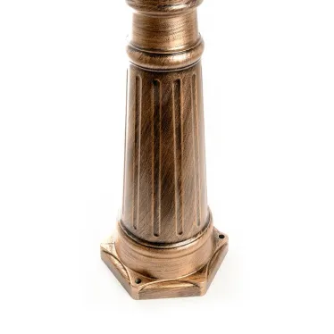 Светильник НТУ-3х60w столб-2.25м Е27 IP44 черное золото