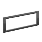 BRAVA Рамка 6 модулей универсальная черная