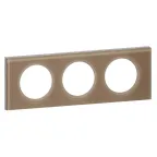 Рамка, трехпостовая, смальта мокка