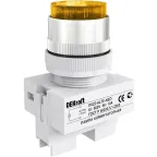 Лампа коммутационная ALTE диаметр 22мм желтая неон 220В