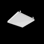 Светильник светодиодный ДВО 30 Вт 3700 лм 4000К AC 220В IP40 588х588х50мм призма для потолков Грильято (планки крепления в комплекте) CRI»80Ra MiR Gauss