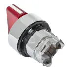 Механизм переключателя исполнительный ХB4 красный на 2 положения с фиксацией с подсветкой с короткой ручкой PROxima