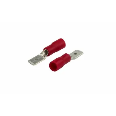 Клемма плоская изолир РПи-п 1.5-(4.8) РПИп 1,25-5 штекер 4.8 мм 0.5-1.5 кв мм красная, REXANT