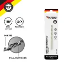 Сверло по металлу 4.5х80х47 мм HSS DIN 338