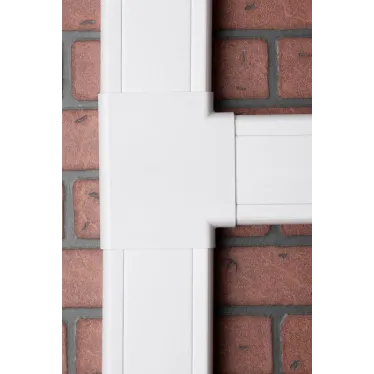 Угол T-образный (105х50) (2 шт) C-Line Белый