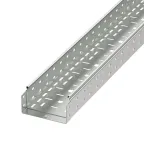 Лоток перфорированный 150х80 L-3000мм толщина 1.5мм горячеоцинкованный