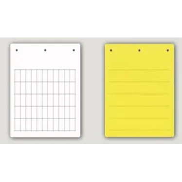 Табличка гибкая для маркировки оболочек 100x60мм. Клейкое основание. Винил. Желтая (1 шт. на пластине, упак. по 10 листов)