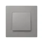 Рамка 1- местная, Scudo, серый