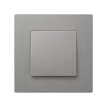 Рамка 1- местная, Scudo, серый