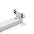 Светильник ДПО-2х10w без стекла под светодиодные лампы G13 металл