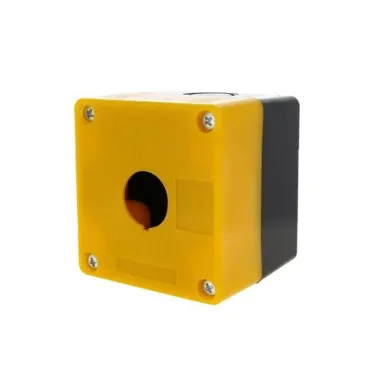 Корпус КП101 1 кнопка желтый