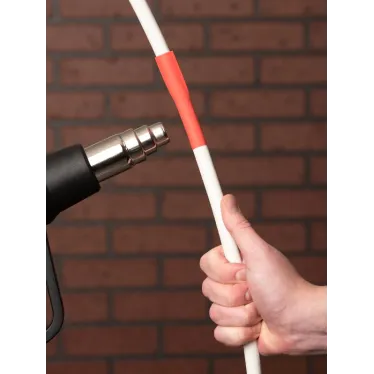 Трубка термоусаживаемая ТУТ нг 14/7 красная в отрезках по 1м PROxima