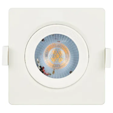 Светильник светодиодный квадратный поворотн. LED SMD 5W 4000K, белый KL LED 21A-5 4K WH ЭРА