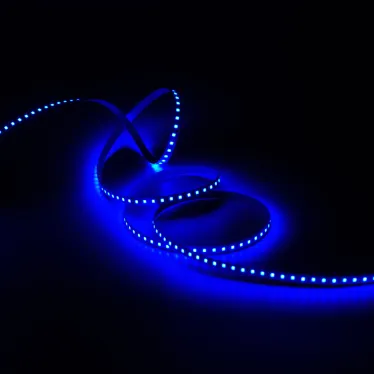 Лента светодиодная LED 2835/120-SMD 9.6 Вт/м 624 лм/м Синий DC 12В IP20 8мм (блистер 3м) Basic Gauss